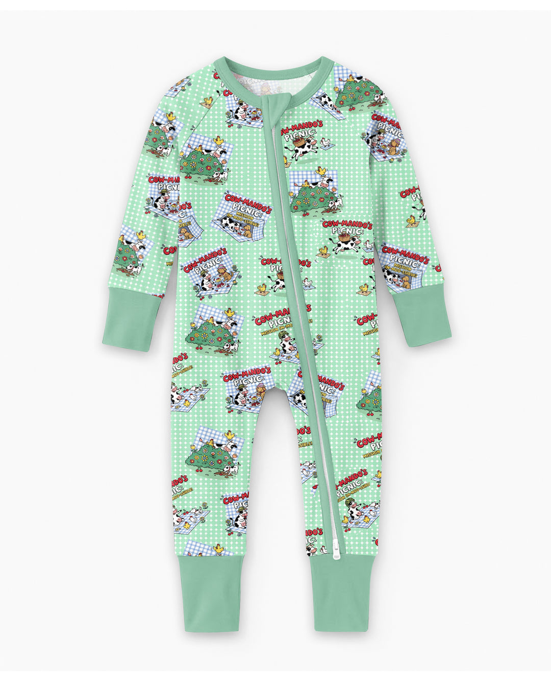 Mission Im-moo-sible Bamboo Convertible Zippy