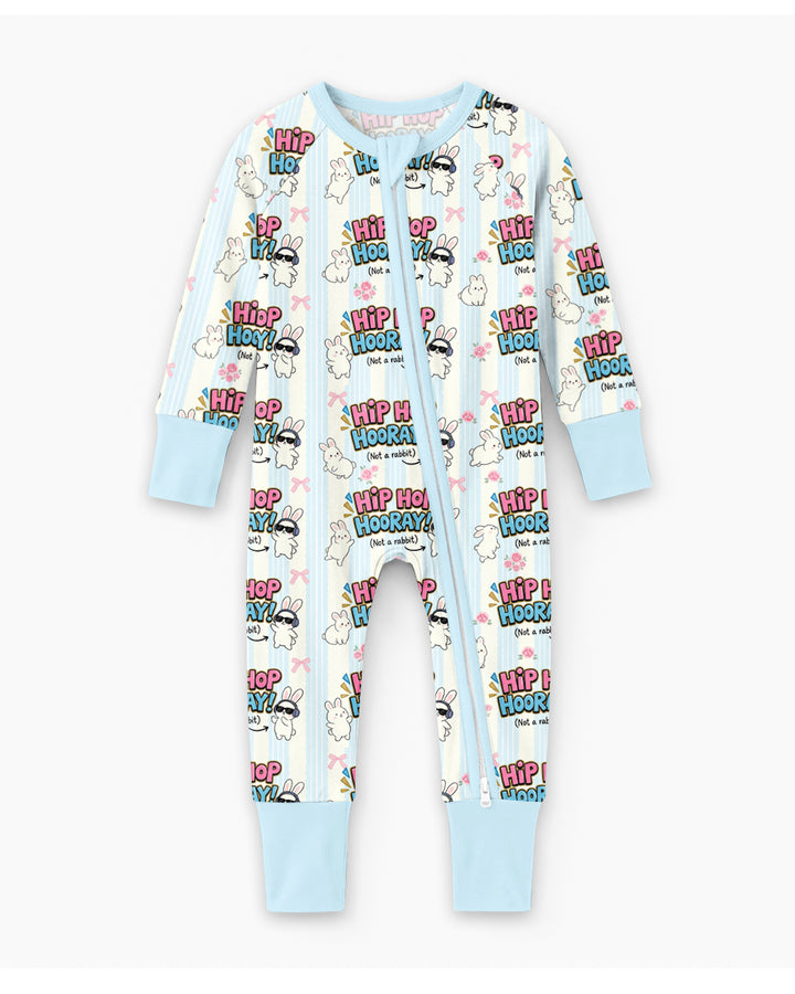 Hip Hop Bunny Bamboo Convertible Zippy