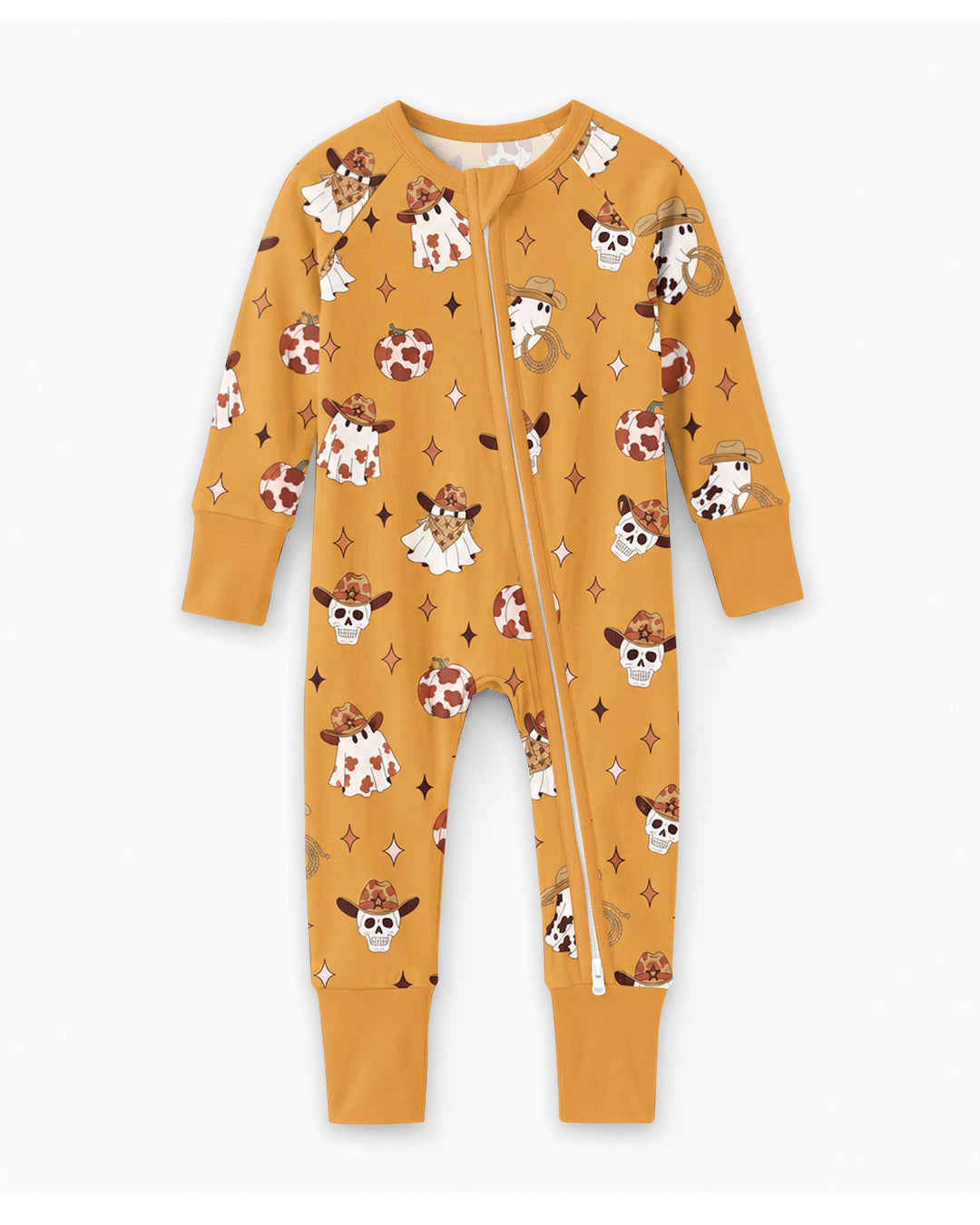 Howdy Spooky Cowboy Bamboo Convertible Zippy