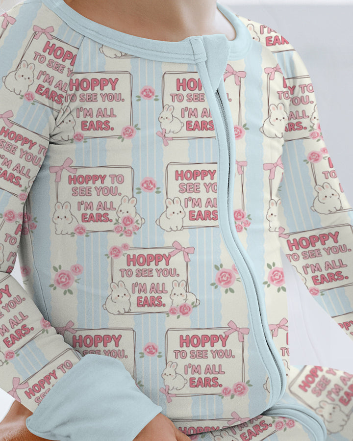 Hoppy To See You Bamboo Convertible Zippy