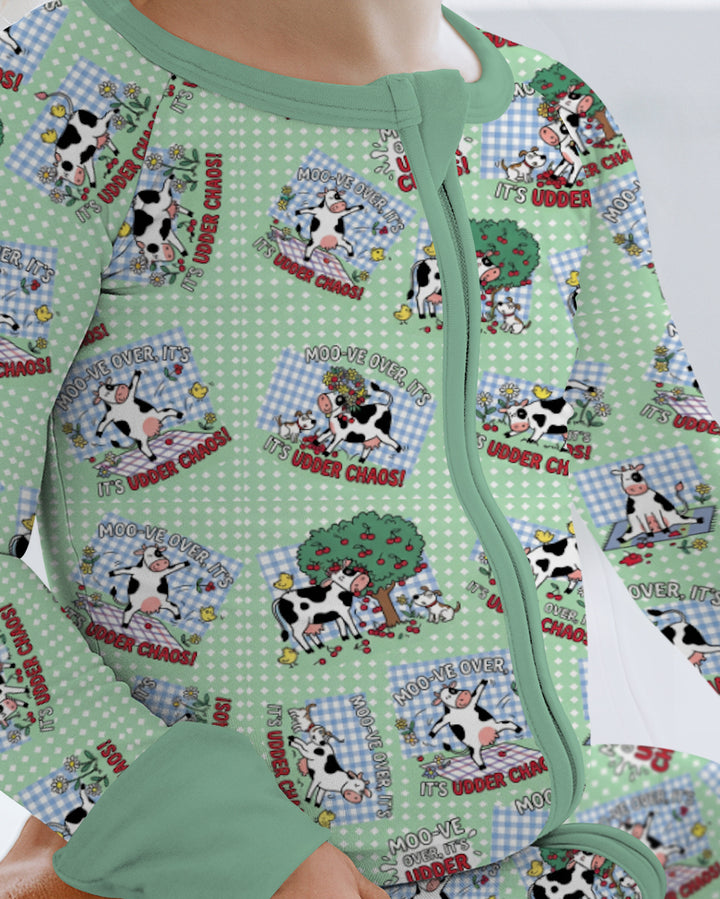 Udder Chaos Bamboo Convertible Zippy
