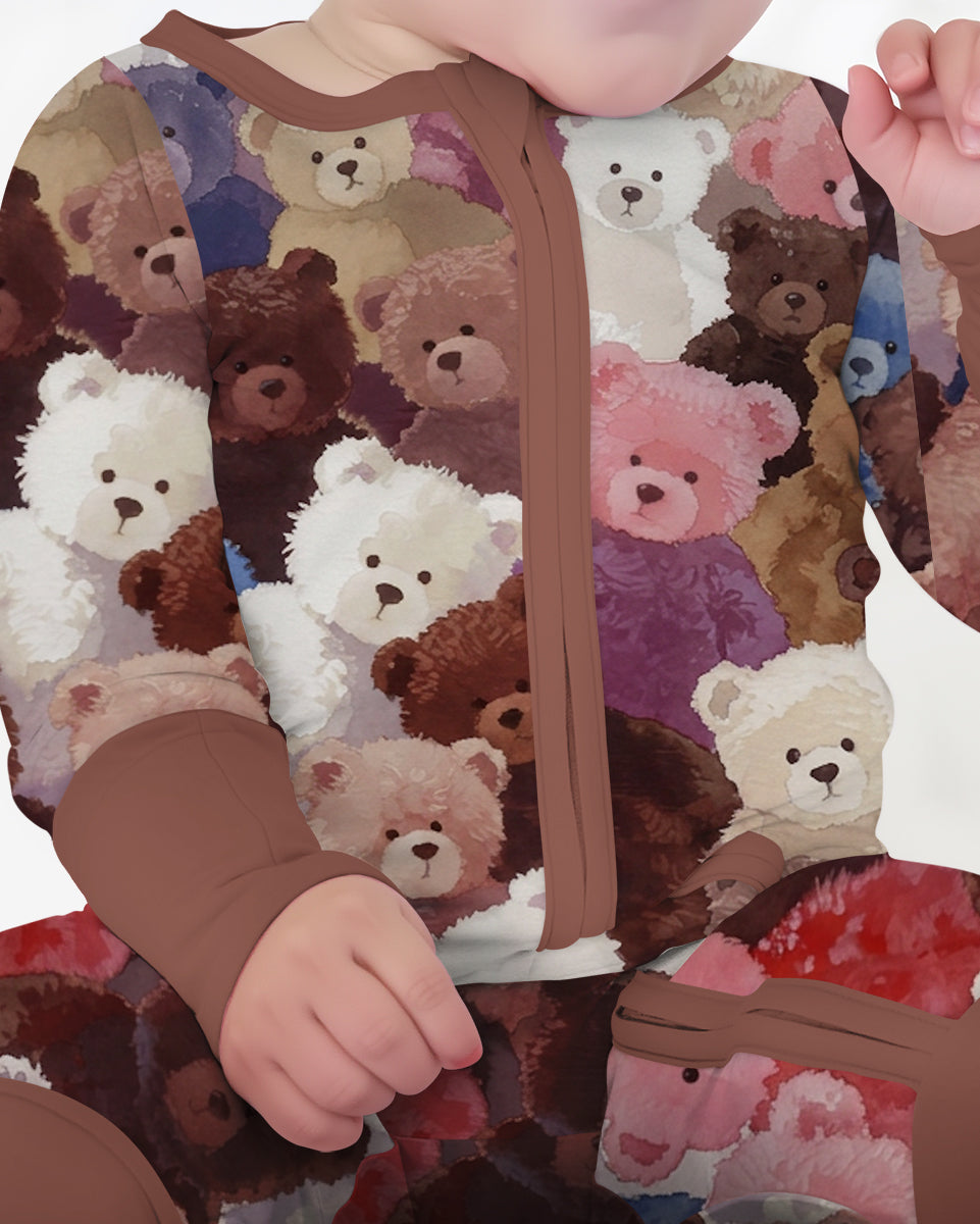 Teddy Bear Hug Jam Bamboo Convertible Zippy