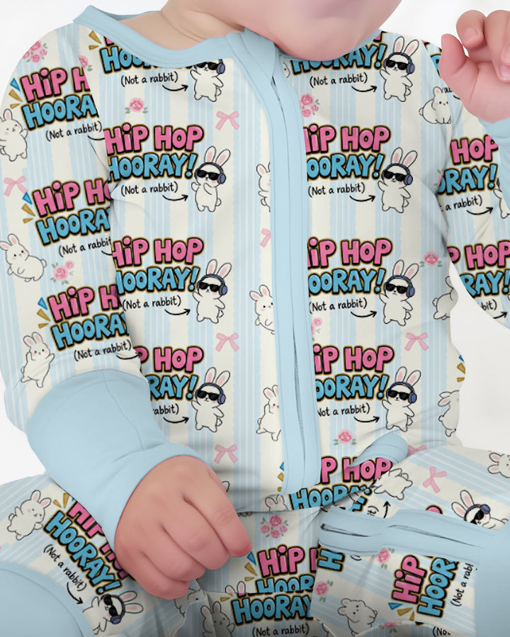 Hip Hop Bunny Bamboo Convertible Zippy