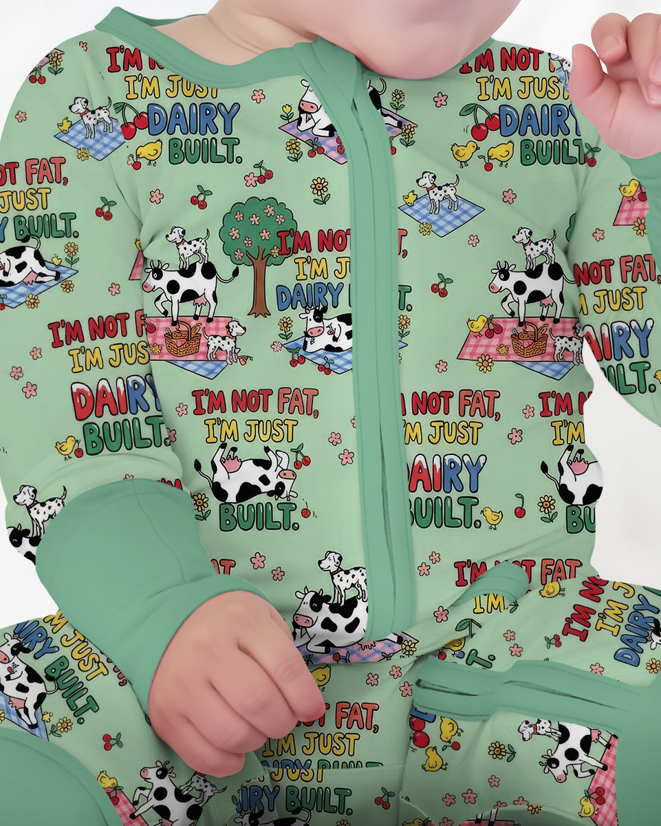 I'm Not Fat I'm Just Dairy Built Bamboo Convertible Zippy