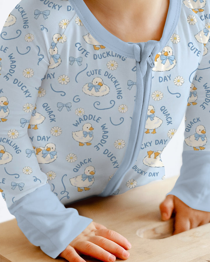 Happy Ducky Day Bamboo Convertible Zippy