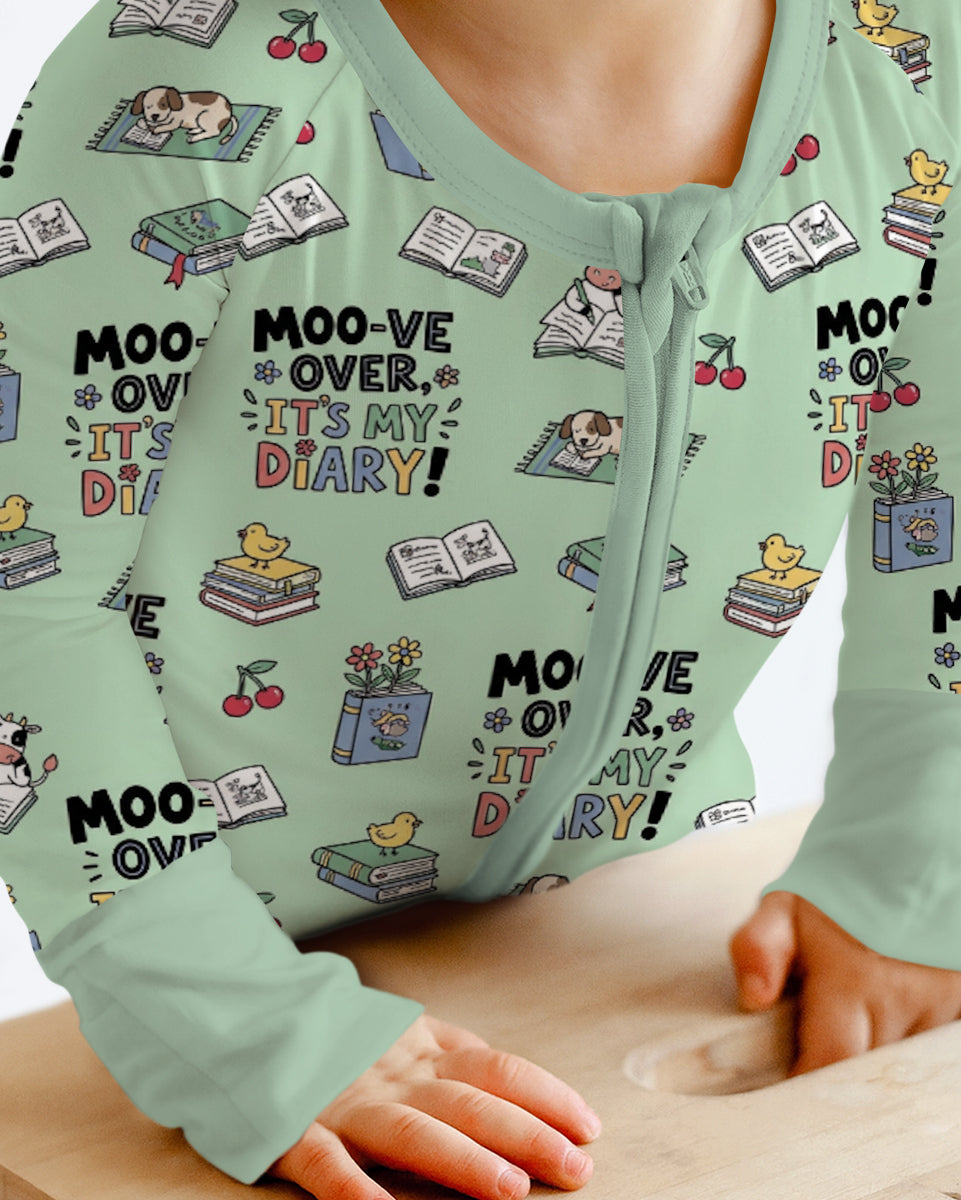 Moove Over Its My Diary Bamboo Convertible Zippy