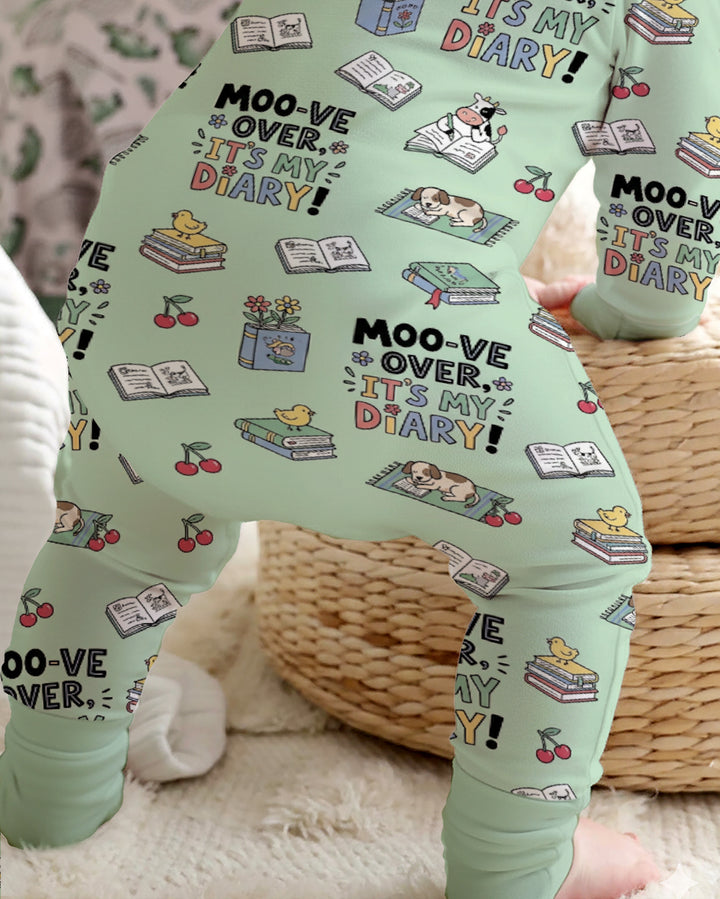 Moove Over Its My Diary Bamboo Convertible Zippy