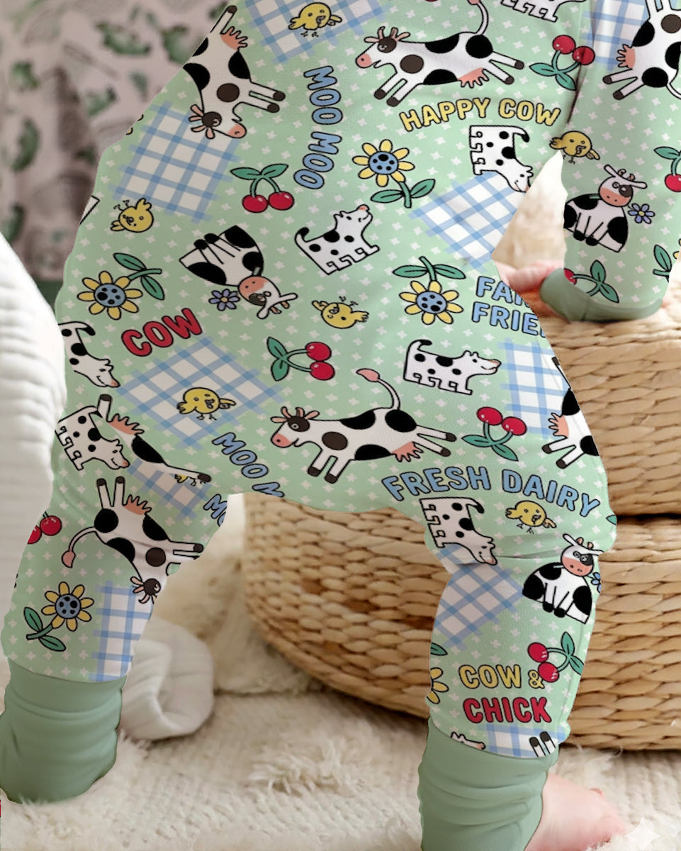 Moo Moo Chick Bamboo Convertible Zippy