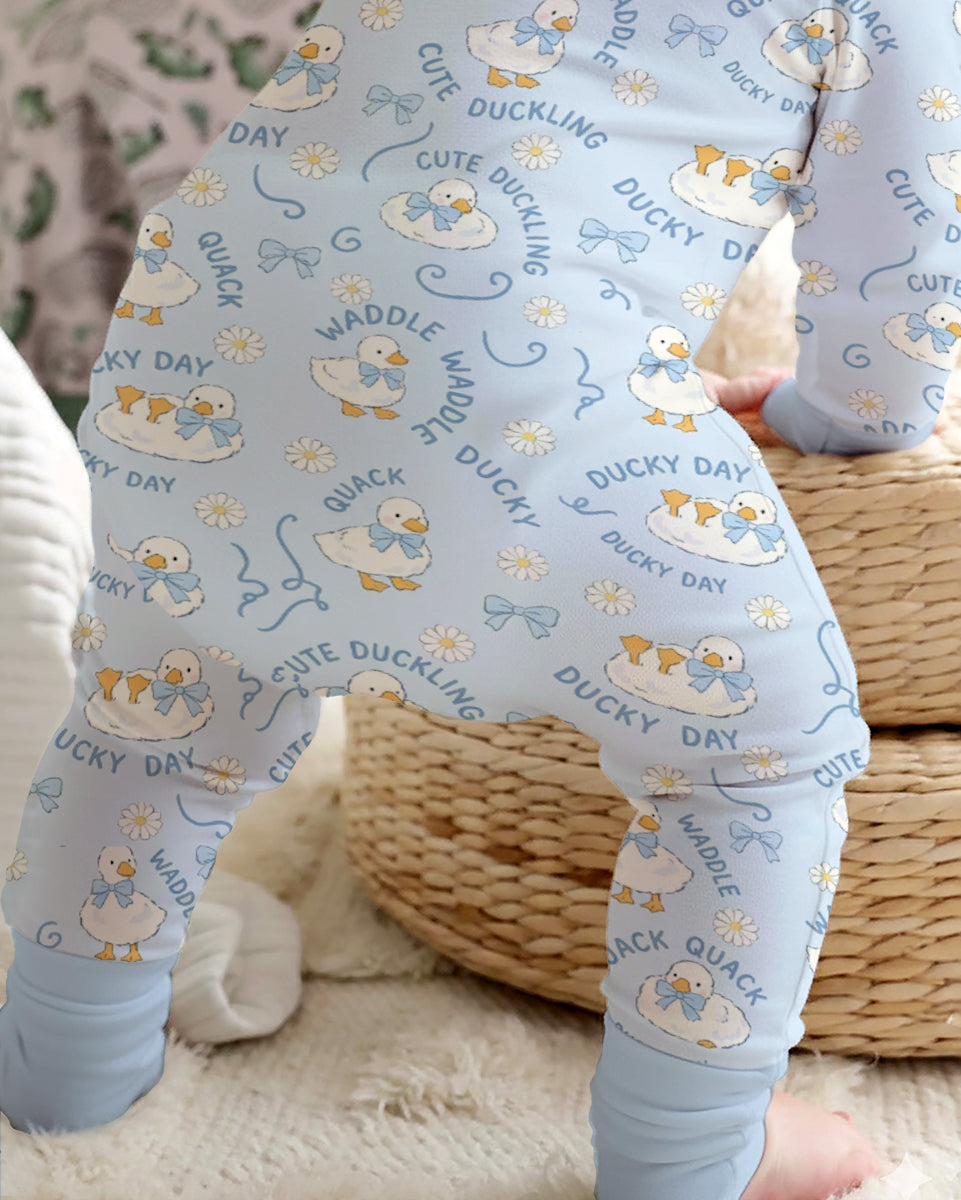 Happy Ducky Day Bamboo Convertible Zippy