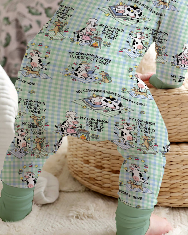 Common Sense Is Udderly Gone Bamboo Convertible Zippy