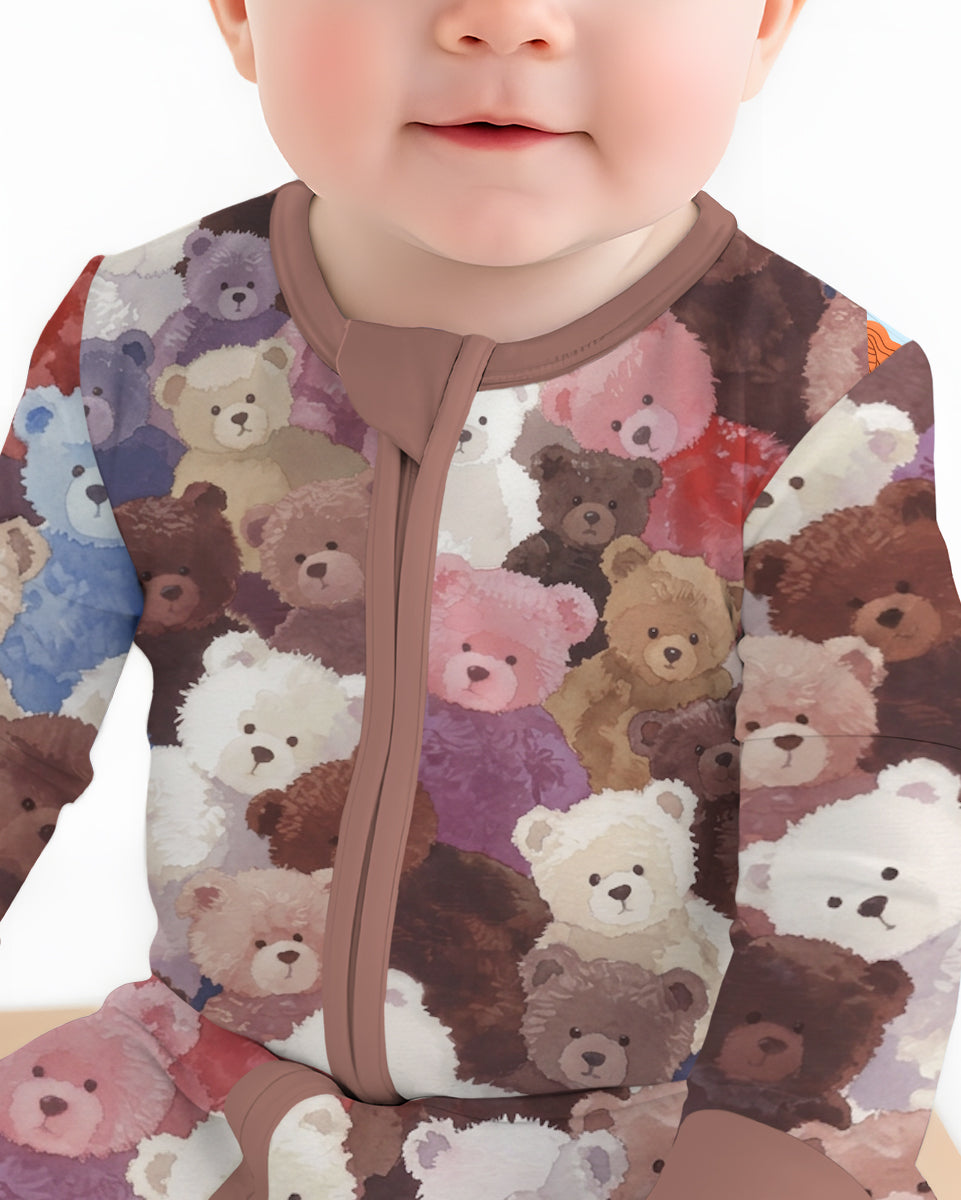 Teddy Bear Hug Jam Bamboo Convertible Zippy