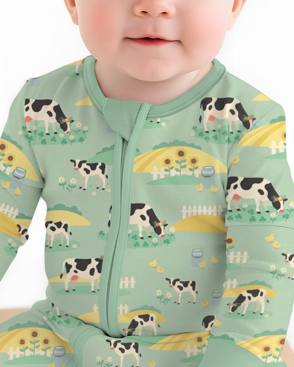 Pasture Sunlit Waltz Bamboo Convertible Zippy