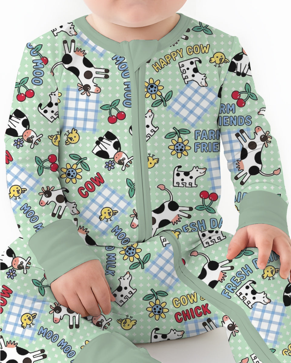 Moo Moo Chick Bamboo Convertible Zippy