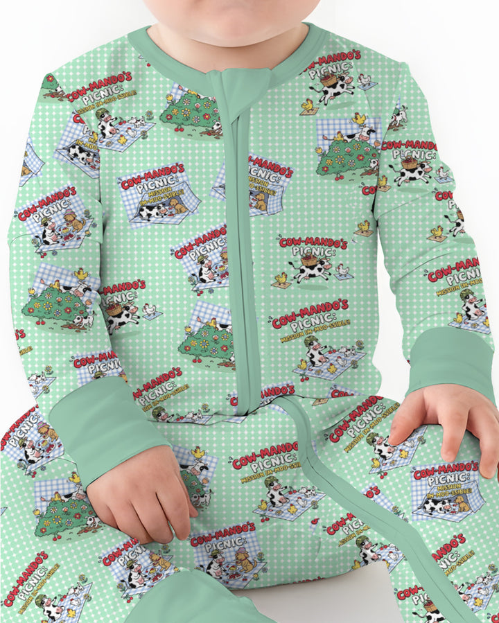 Mission Im-moo-sible Bamboo Convertible Zippy