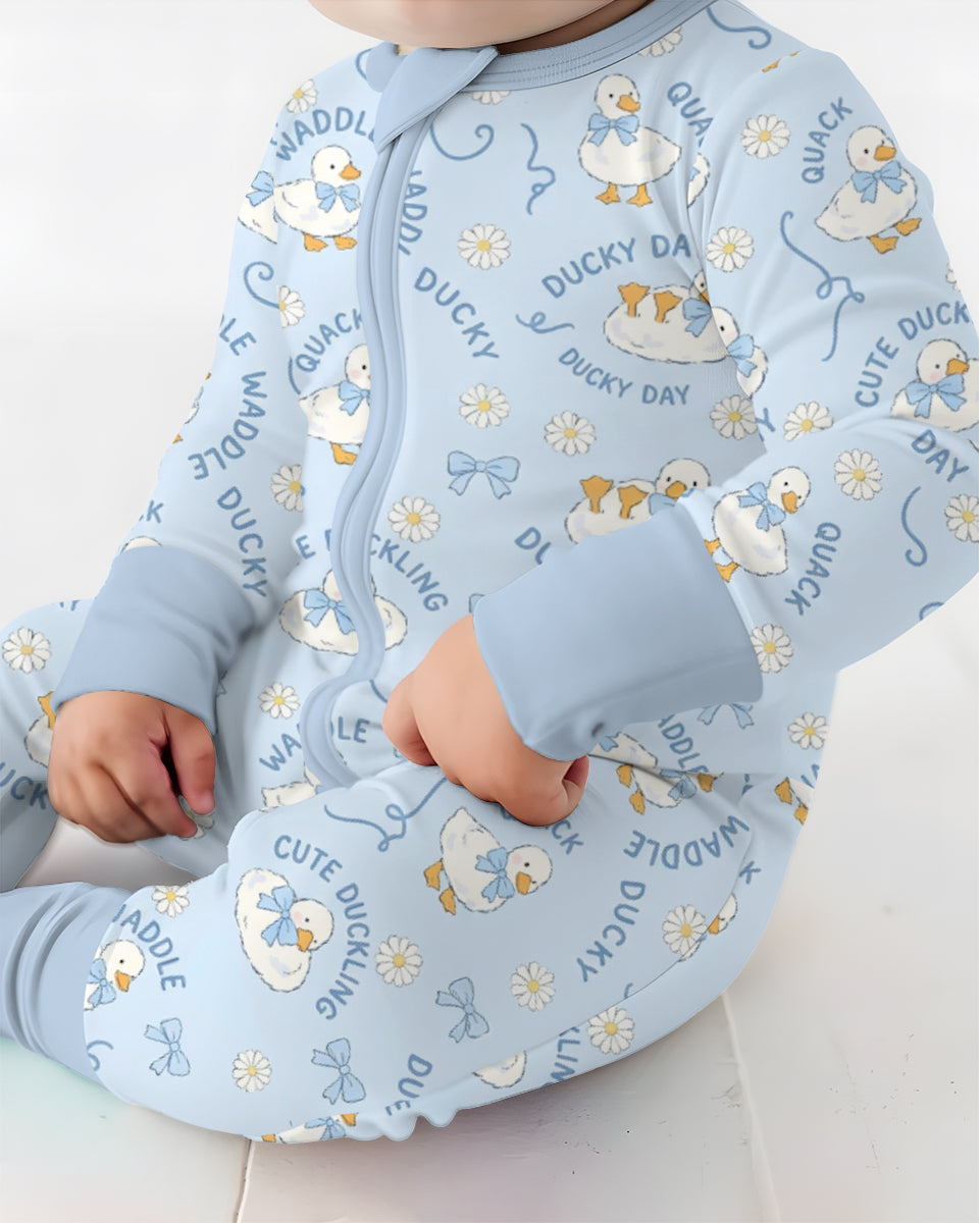 Happy Ducky Day Bamboo Convertible Zippy