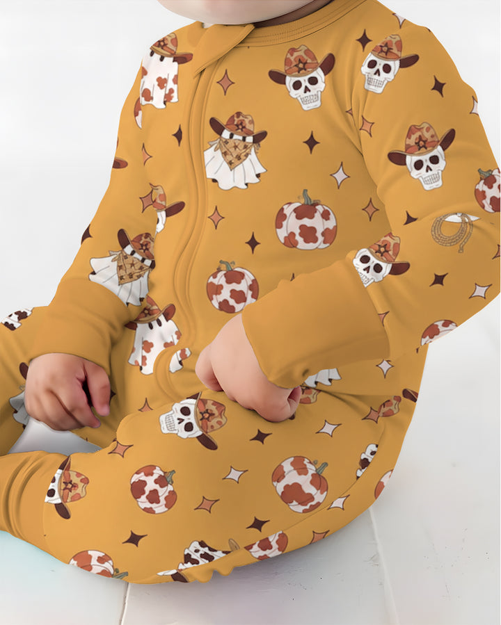 Howdy Spooky Cowboy Bamboo Convertible Zippy