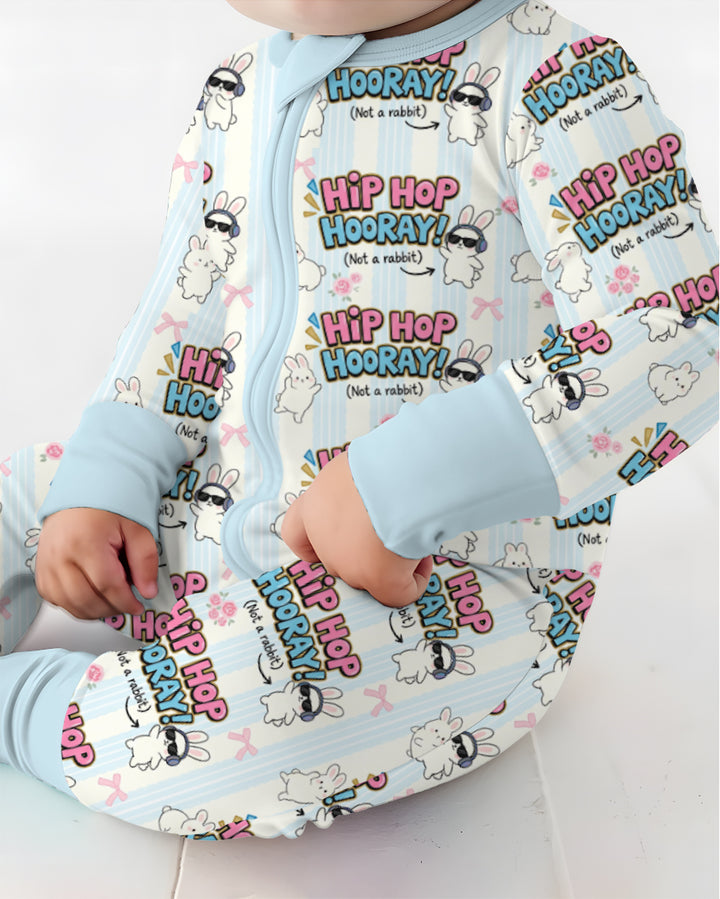 Hip Hop Bunny Bamboo Convertible Zippy