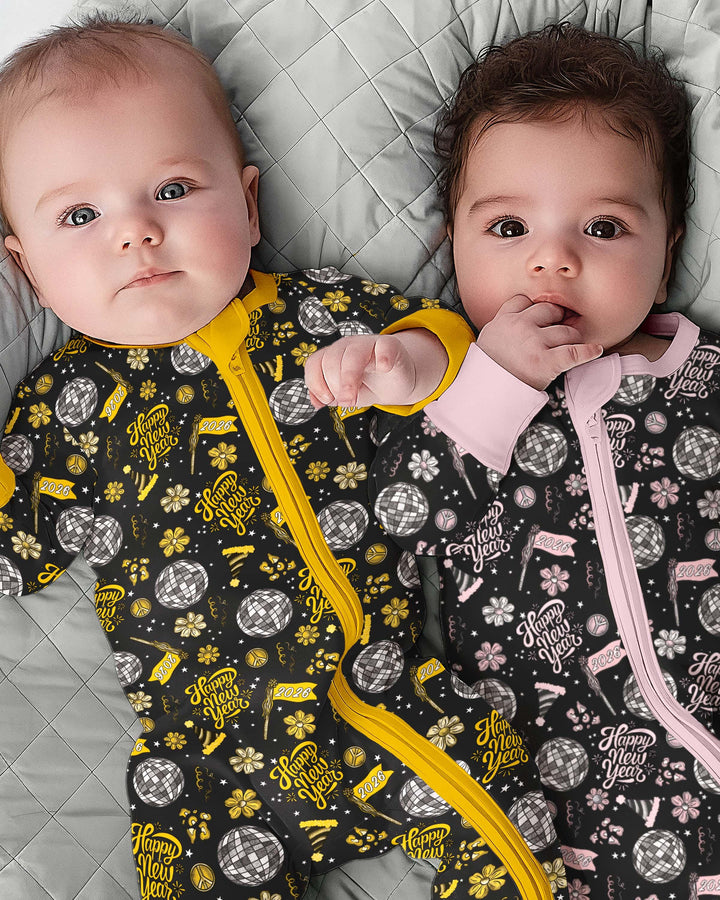 Disco New Years Eve Bamboo Convertible Zippy