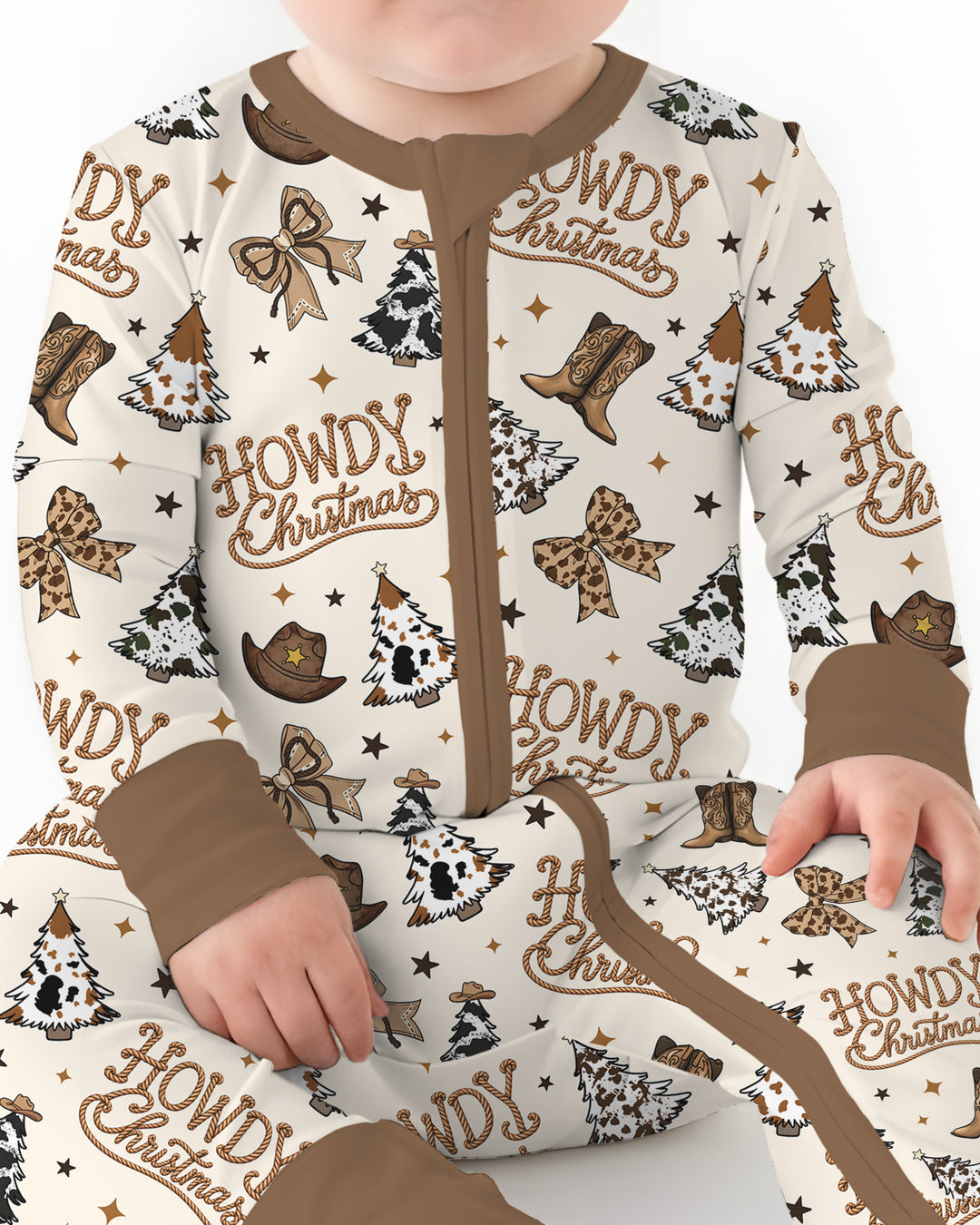 Coquette Western Howdy Christmas Bamboo Convertible Zippy