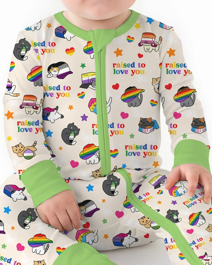 Rainbow Paws Family Matching Bamboo Convertible Zippy