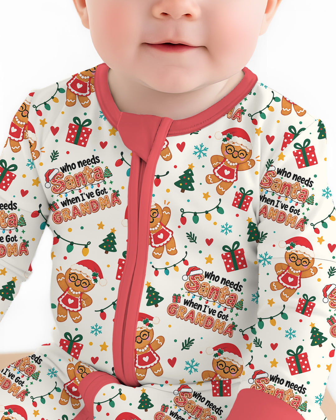 Who Needs Santa When I've Got Grandma Bamboo Convertible Zippy