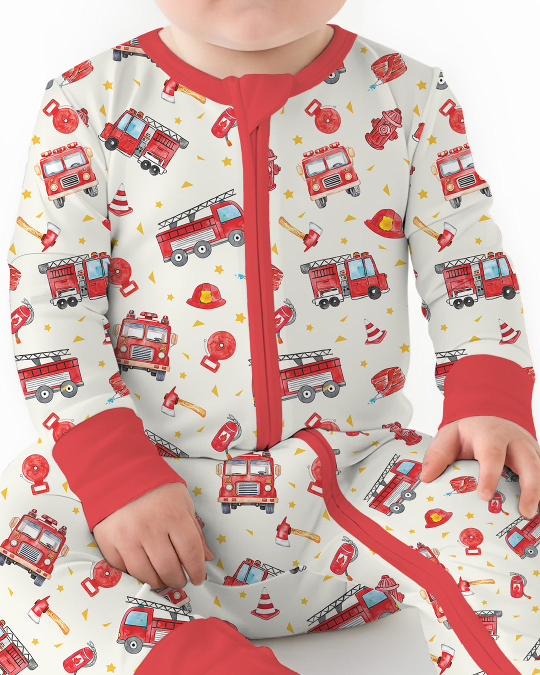 Fire Truck Bamboo Convertible Zippy