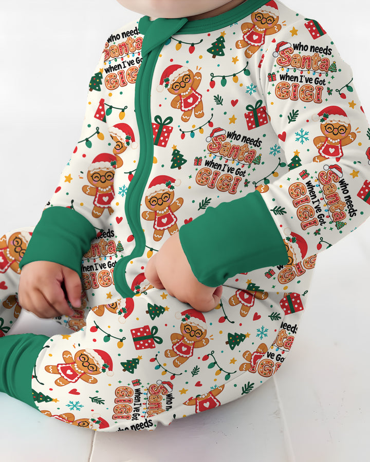 Who Needs Santa When I've Got Grandma Bamboo Convertible Zippy