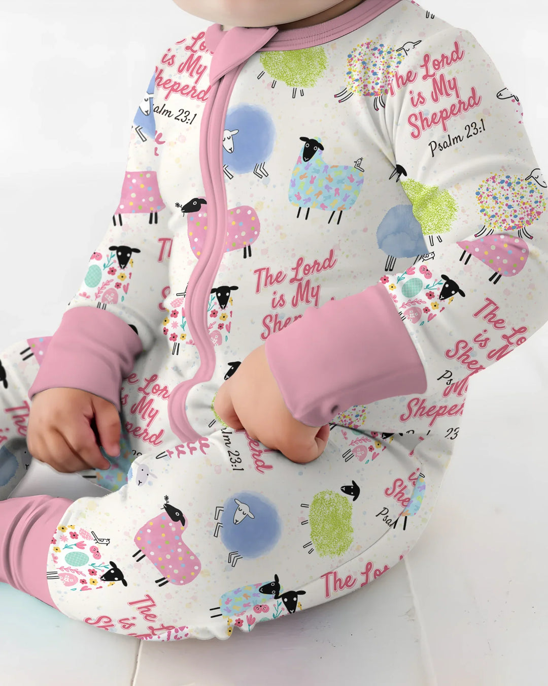 The Lord Is My Shepherd Psalm 23 Bamboo Convertible Zippy