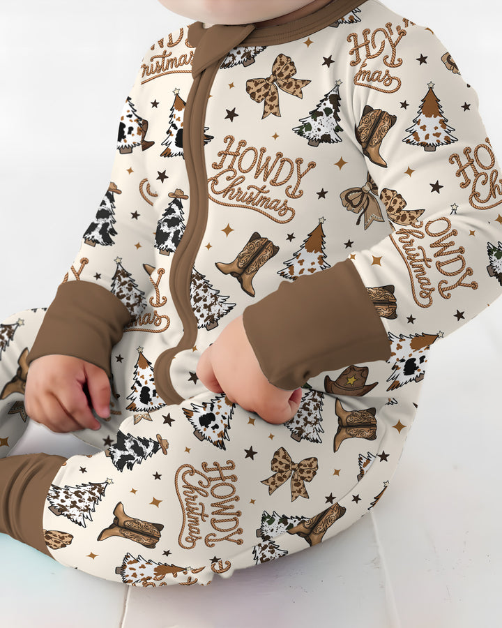 Coquette Western Howdy Christmas Bamboo Convertible Zippy