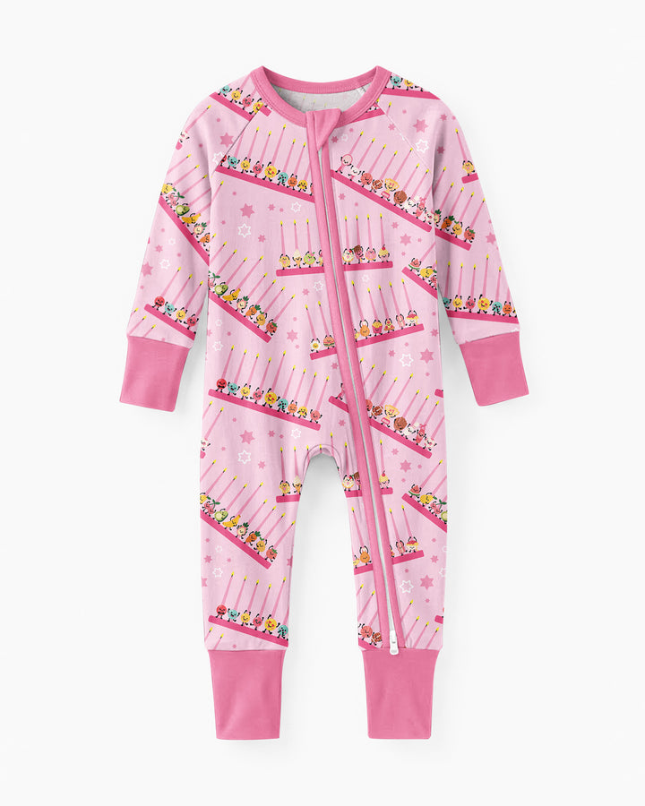 Hanukkah Cozy Night Bamboo Convertible Zippy