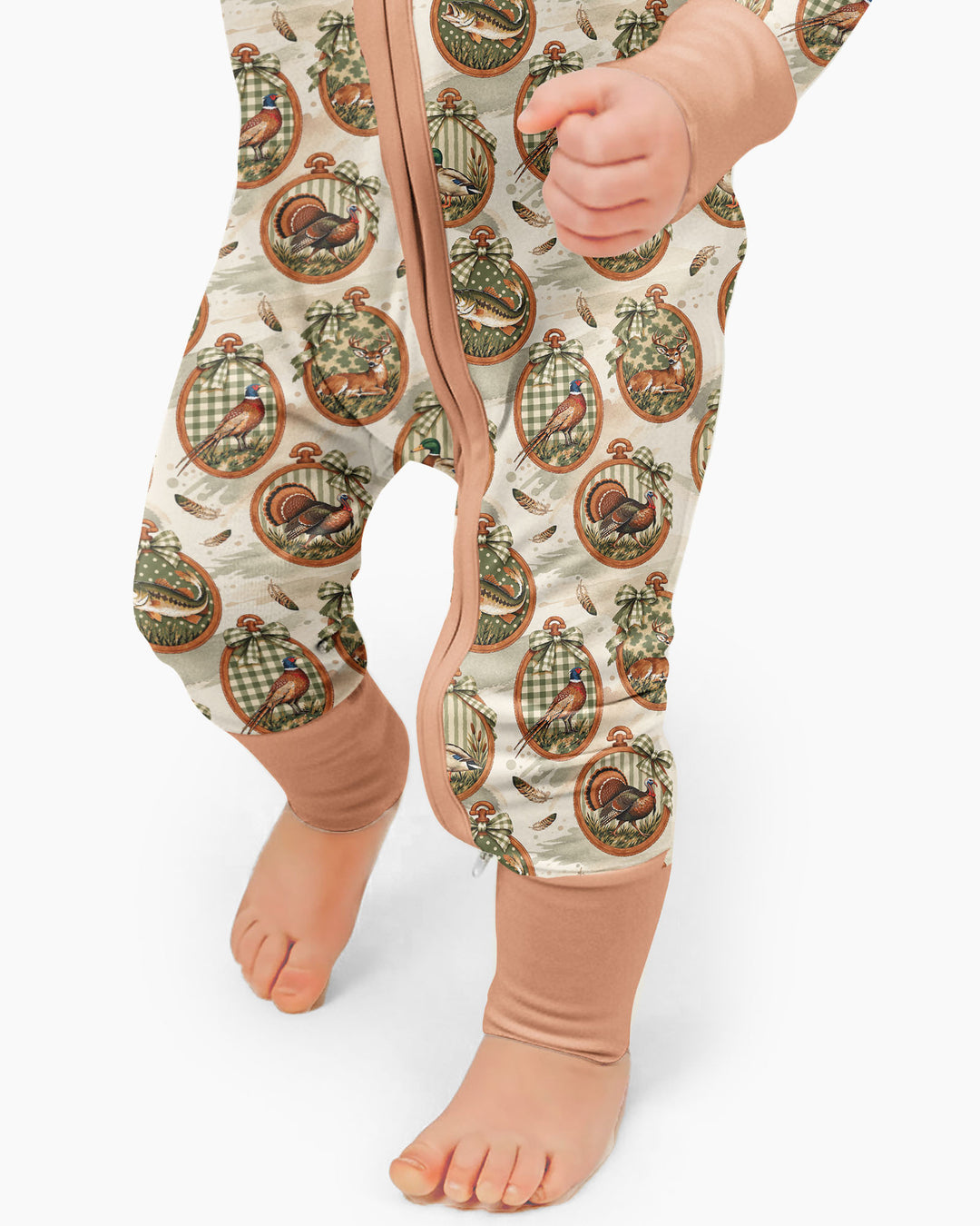 It's Hunting Season Vintage Bamboo Convertible Zippy