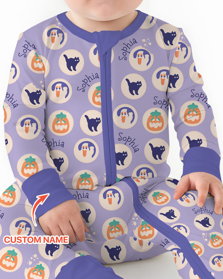 Boo Crew Custom Name Bamboo Convertible Zippy