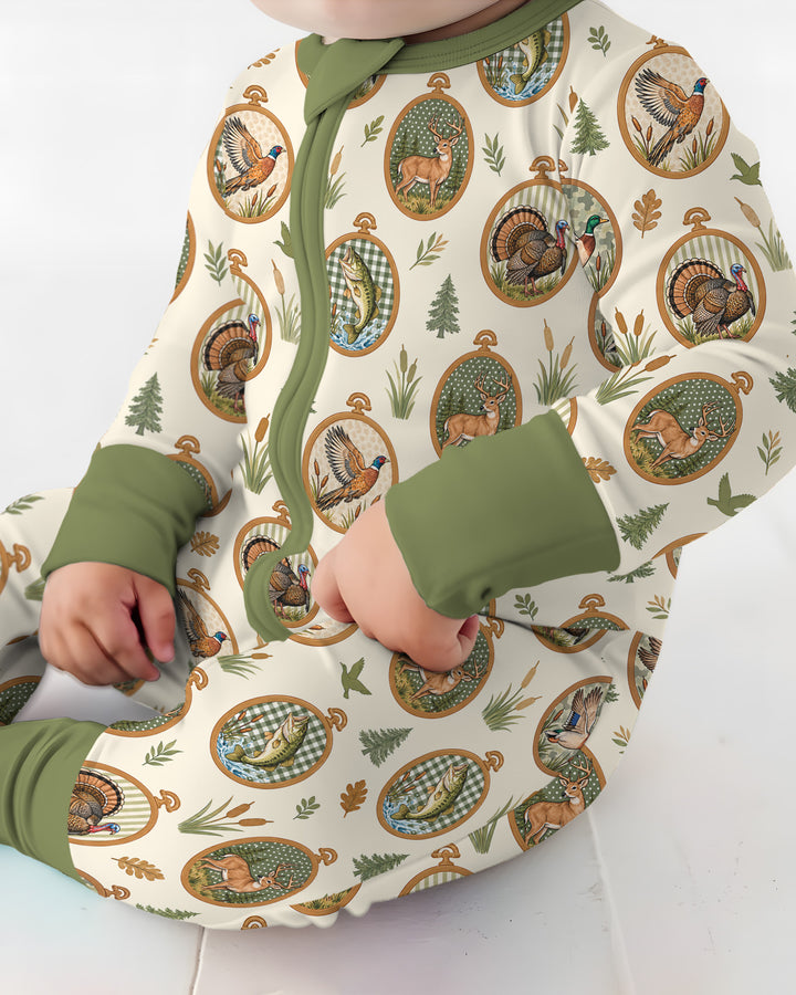 Hunting Season Family Matching Bamboo Convertible Zippy