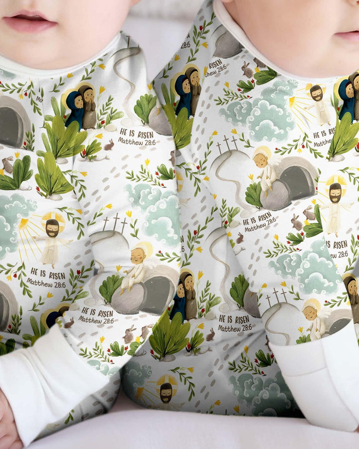 He Is Risen Bamboo Convertible Zippy