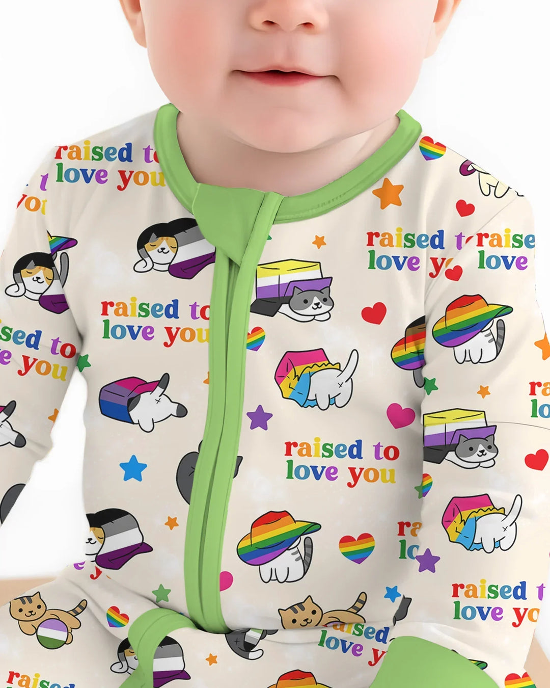 Rainbow Paws Family Matching Bamboo Convertible Zippy