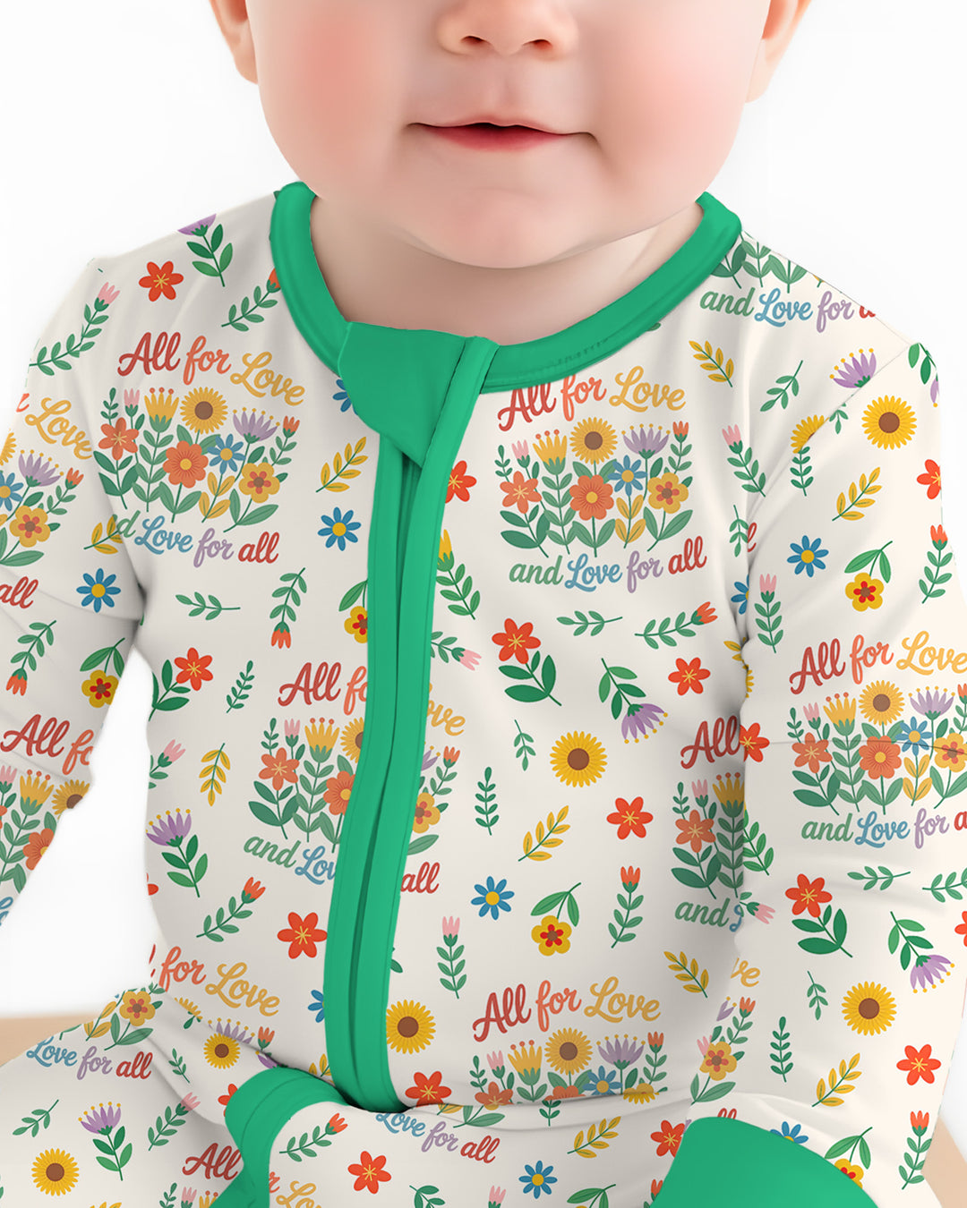 Love For All Family Matching Bamboo Convertible Zippy