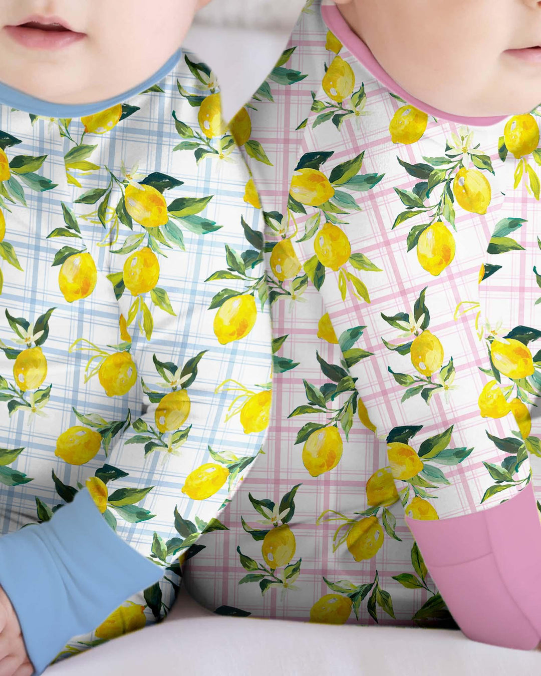 Mediterranean Lemons Family Matching Bamboo Convertible Zippy