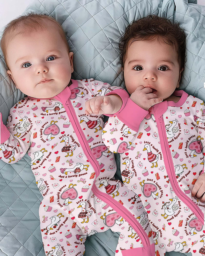 Valentine Silly Goose Bamboo Convertible Zippy