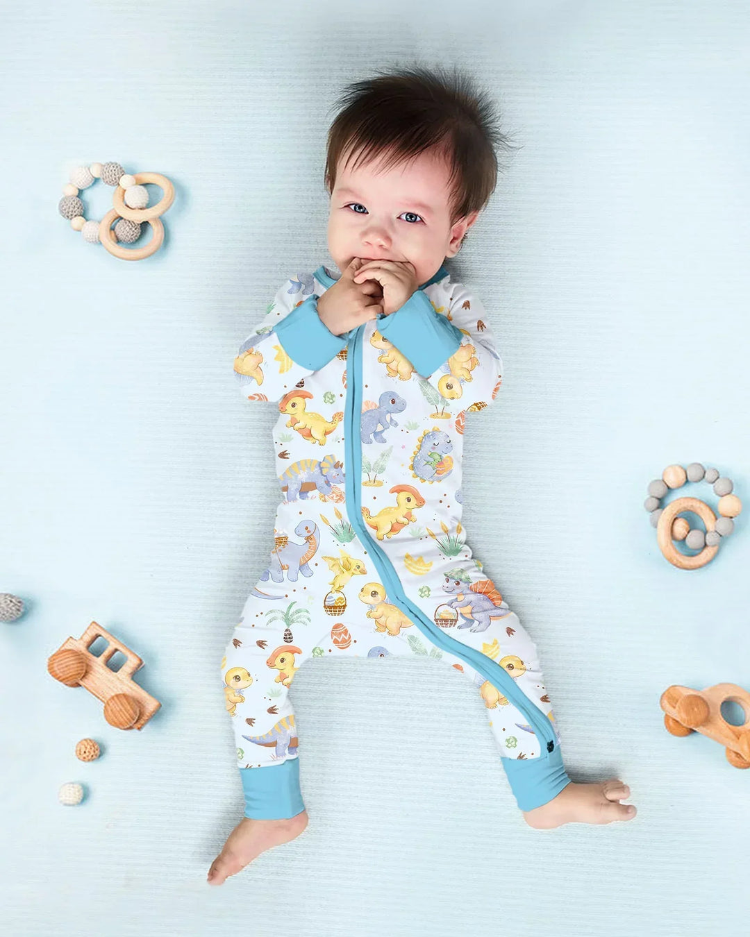Dino Easter Bamboo Convertible Zippy