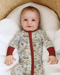 Pirate Treasure Map Daddy & Baby Matching Bamboo Convertible Zippy