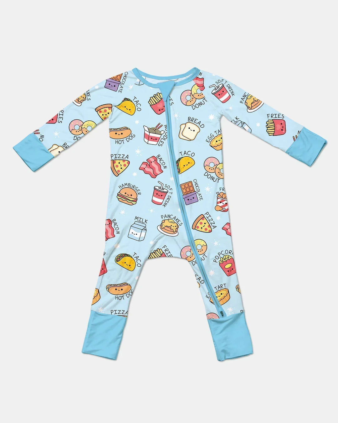 Kawaii Yummy Food Bamboo Convertible Zippy