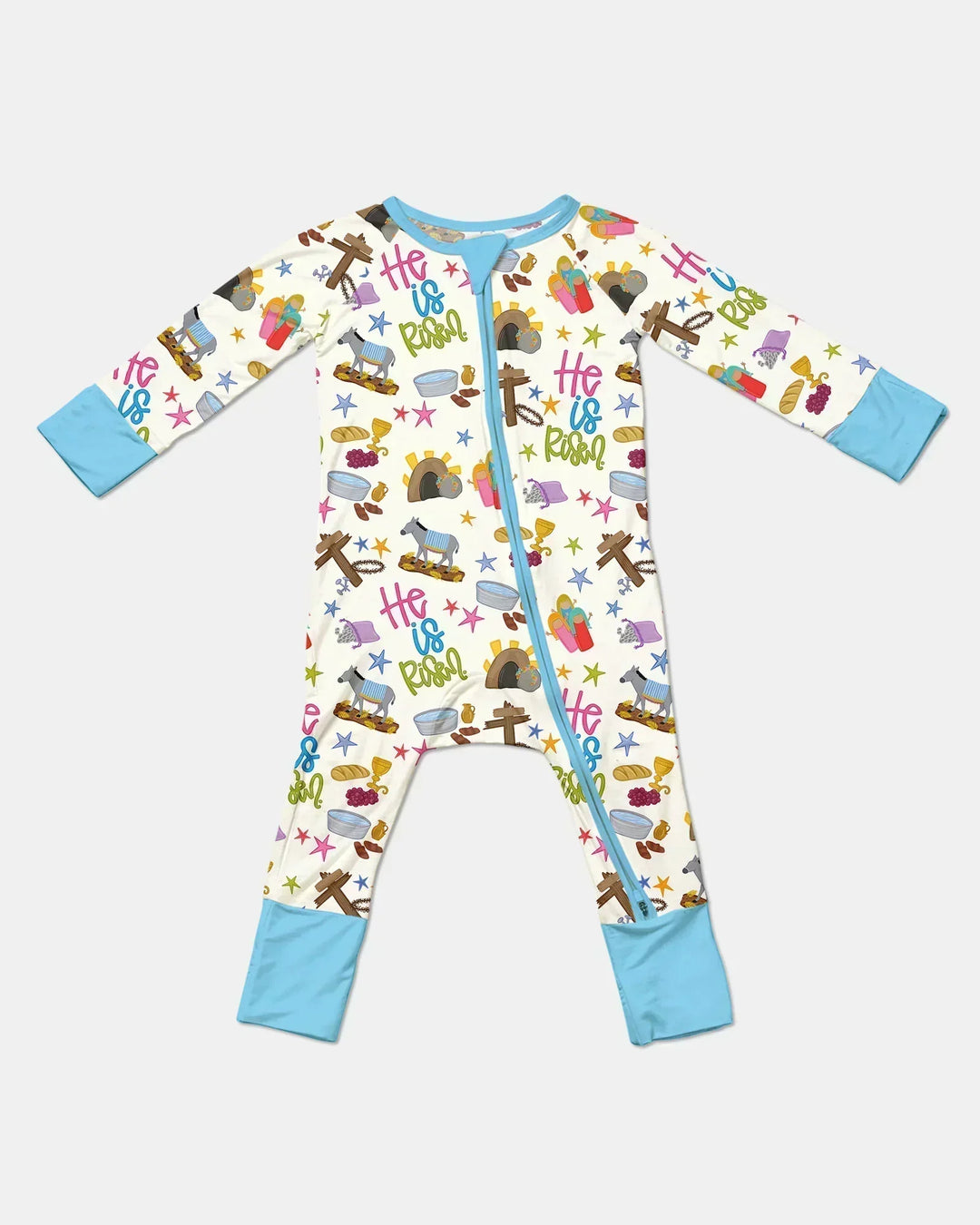 Bible Story Easter Family Matching Bamboo Convertible Zippy