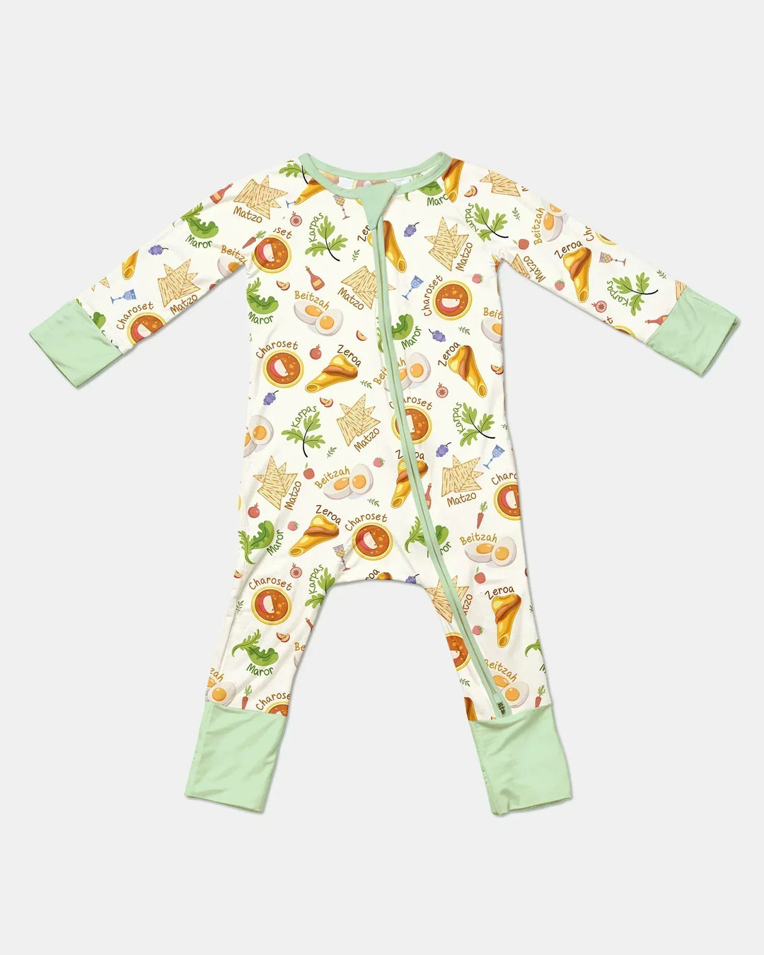 Happy Passover Family Matching Bamboo Convertible Zippy