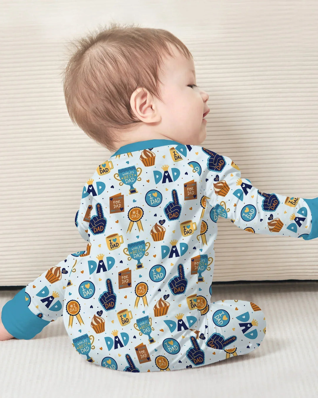 World's Best Dad Bamboo Convertible Zippy