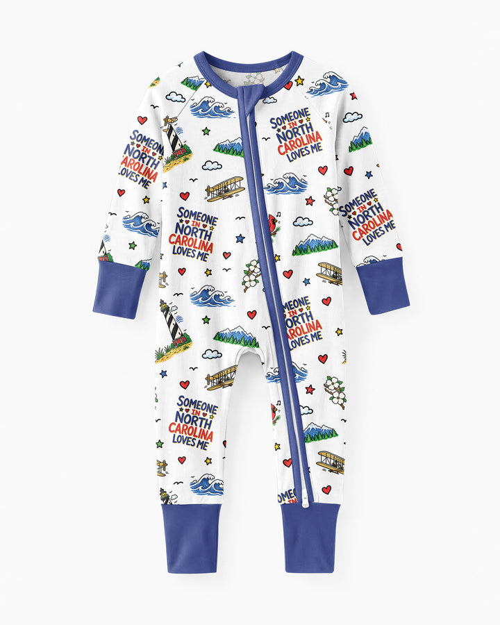 Someone in North Carolina Loves Me Bamboo Convertible Zippy