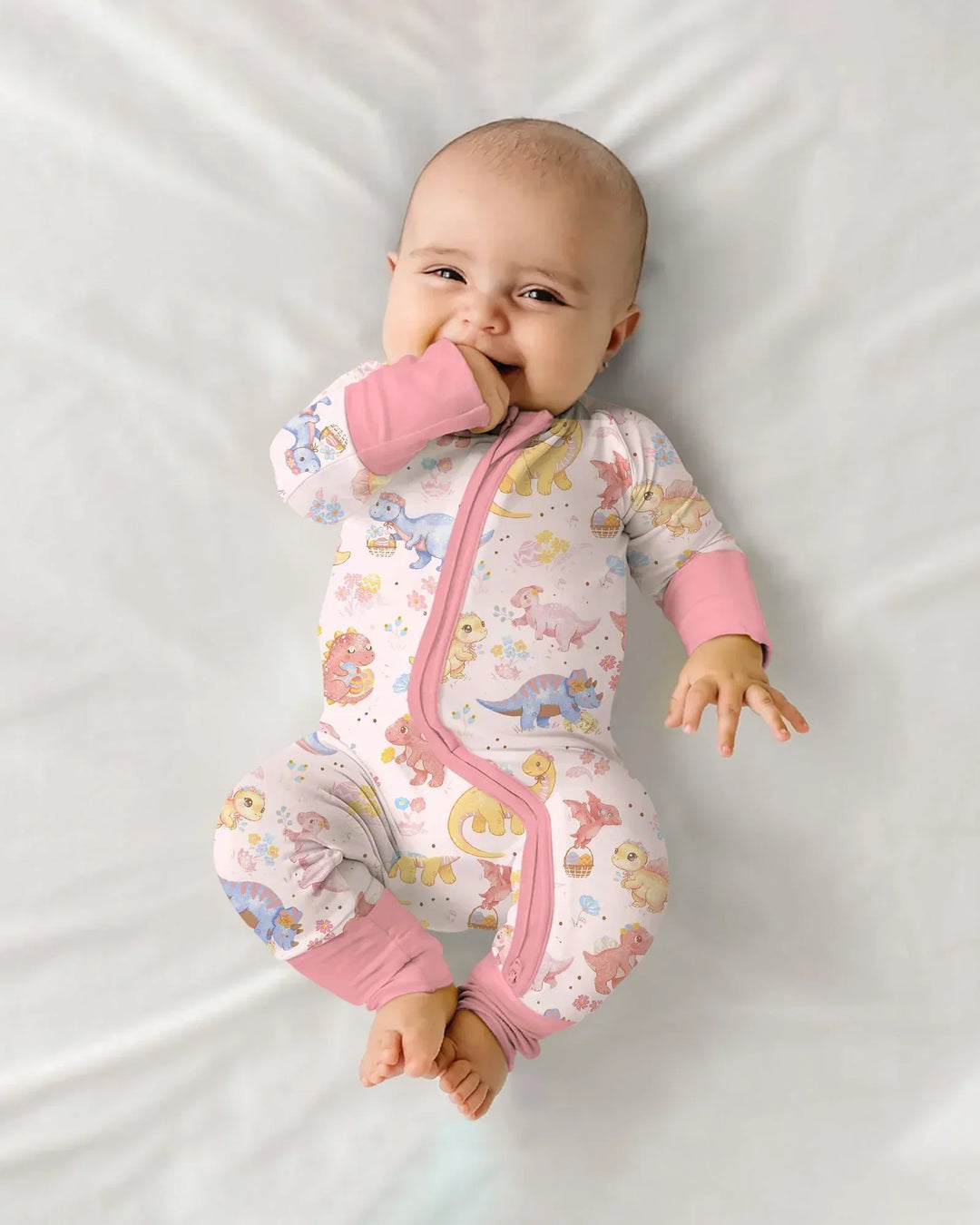 Dino Easter Bamboo Convertible Zippy