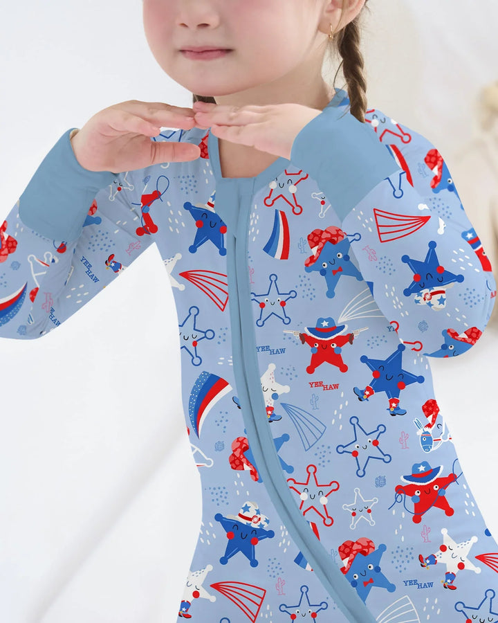 Howdy America Star Bamboo Convertible Zippy