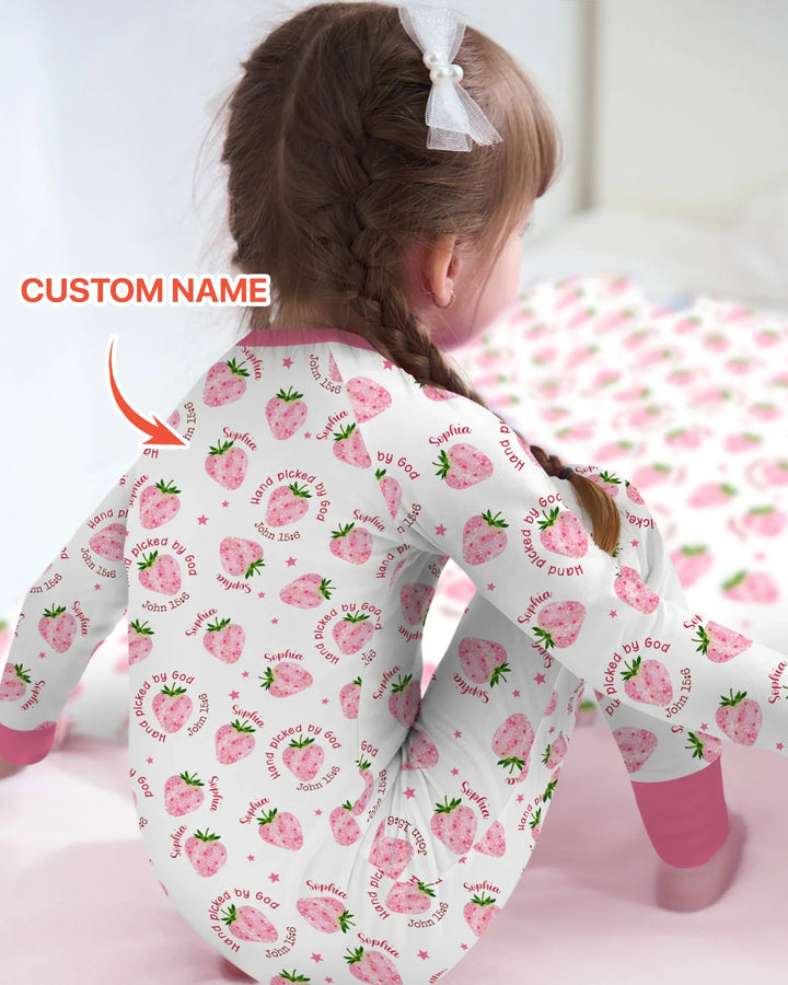 Hand Picked By God Custom Name Bamboo Convertible Zippy