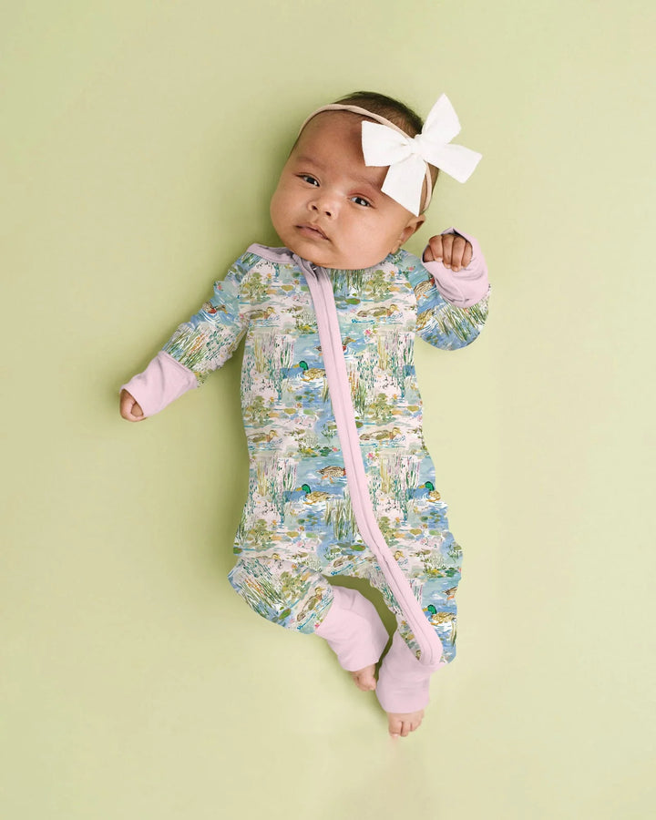 Watercolor Mallard Duck Bamboo Convertible Zippy