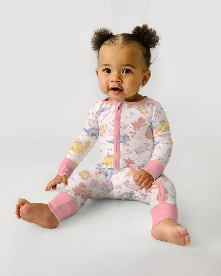 Dino Easter Bamboo Convertible Zippy